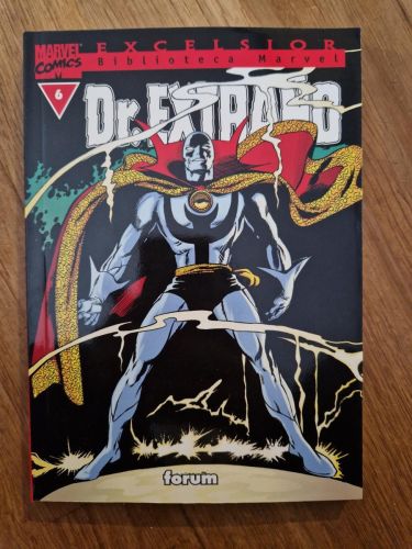 Portada del libro de Biblioteca Marvel. Dr. Extraño 06