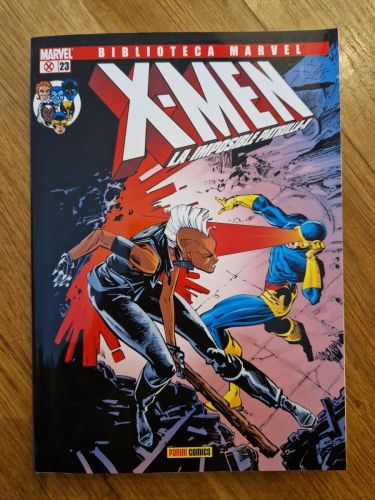Portada del libro de Biblioteca Marvel, X-Men, 23