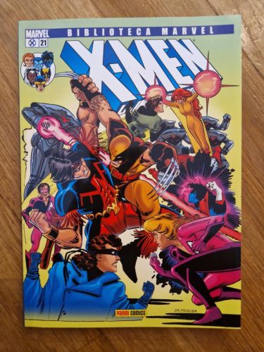 Portada del libro de Biblioteca Marvel, X-Men 21