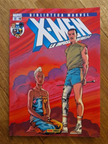 Portada del libro de Biblioteca Marvel, X-Men 19