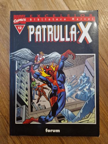 Portada del libro de Biblioteca Marvel Excelsior: Patrulla X numero 12
