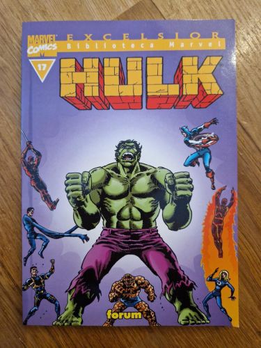 Portada del libro de Biblioteca Marvel Excelsior: Hulk volumen 17