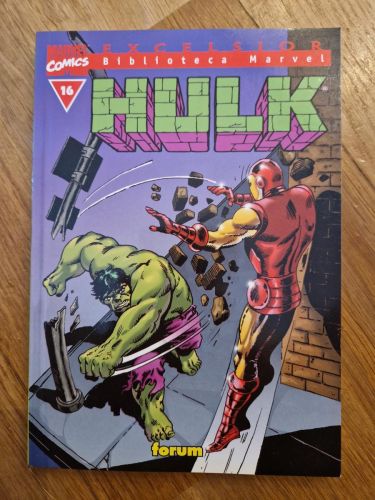 Portada del libro de Biblioteca Marvel Excelsior: Hulk volumen 16