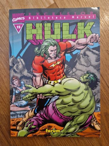Portada del libro de Biblioteca Marvel Excelsior: Hulk volumen 15
