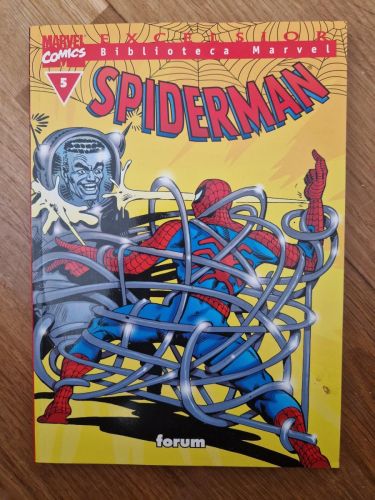 Portada del libro de Biblioteca Marvel. Excelsior. Spiderman 8
