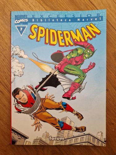 Portada del libro de Biblioteca Marvel. Excelsior. Spiderman 7