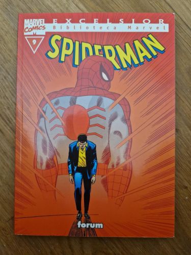Portada del libro de Biblioteca Marvel. Excelsior. Spiderman, 9