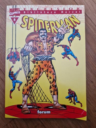 Portada del libro de Biblioteca Marvel. Excelsior. Spiderman 8
