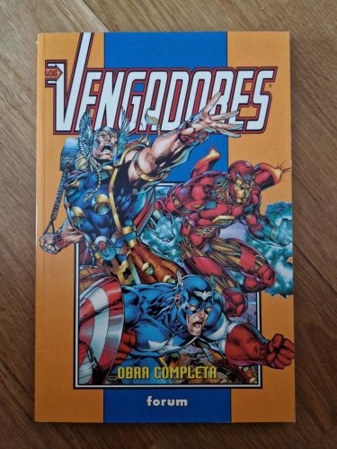 Portada del libro de Obra completa. Los vengadores. Tomo 2 (del nº7 al 12 de esta colección)