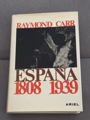 Portada del libro de España 1808-1939