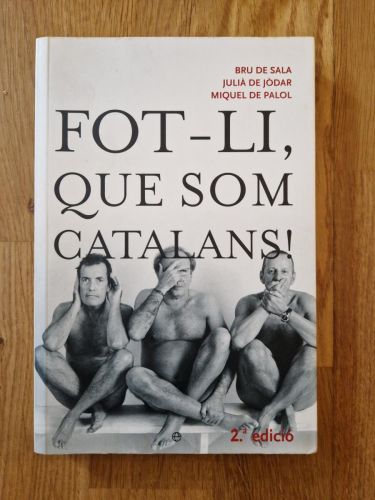 Portada del libro de Fot-li, que som catalans!