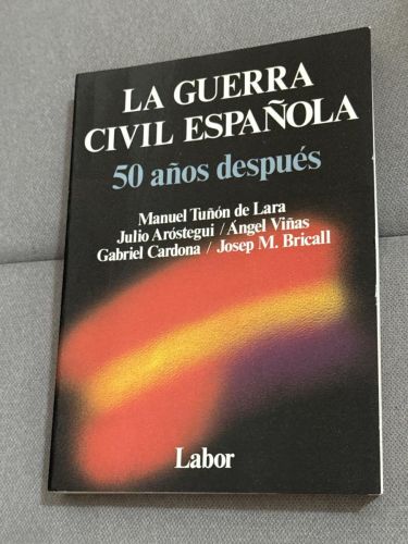 Portada del libro de La Guerra Civil española