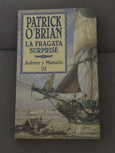 Portada del libro de La fragata Surprise