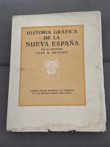 Portada del libro de HISTORIA GRÁFICA DE LA NUEVA ESPAÑA