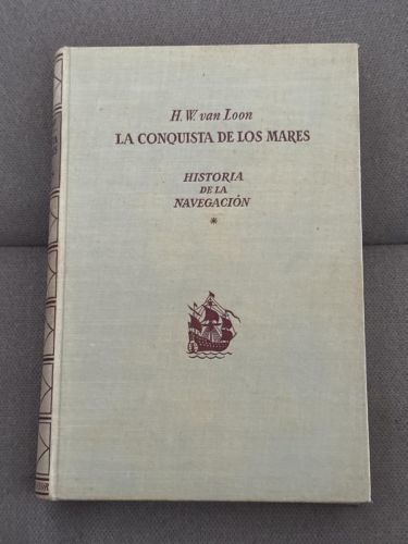 Portada del libro de La conquista de los mares. Historia de la navegación.