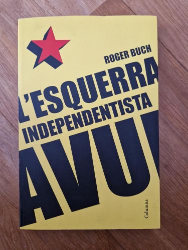 Portada del libro de L'esquerra independentista avui