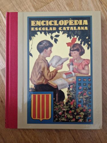 Portada del libro de Enciclopèdia escolar catalana (Primera part). Cursos graduats del primera ensenyança