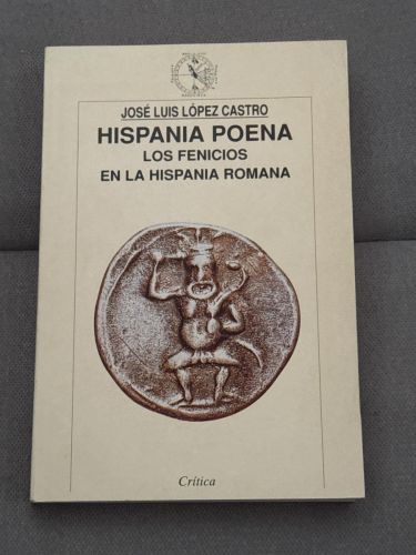 Portada del libro de Hispania Poena : los fenicios en la Hispania romana (206 a.C.-96 d.C.)