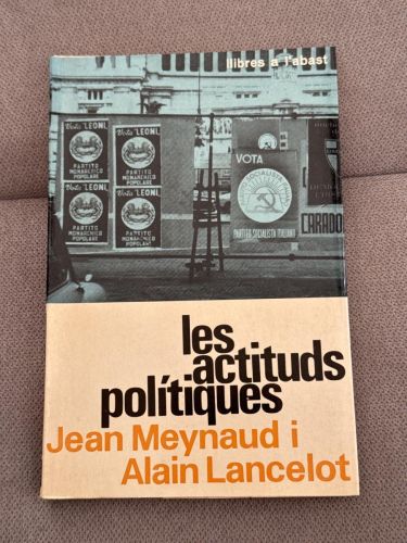 Portada del libro de Les actituds polítiques