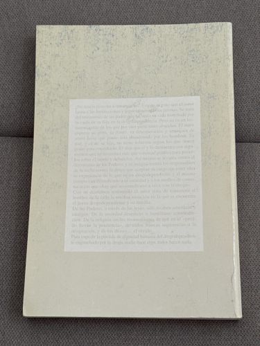 Portada del libro de La droga existe