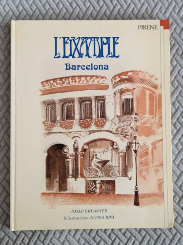 Portada del libro de L'Eixample, Barcelona
