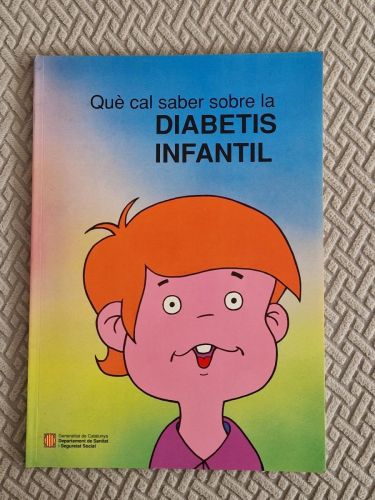 Portada del libro de Què cal saber sobre la diabetis infantil