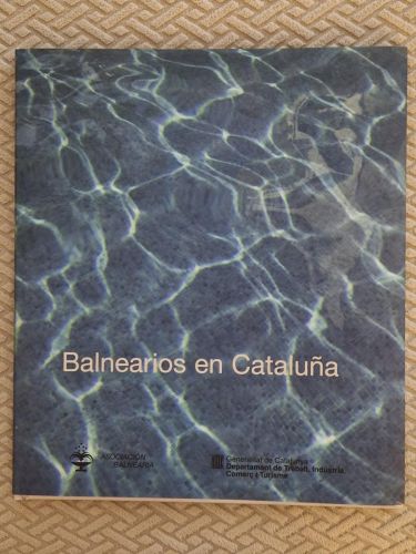 Portada del libro de Balnearios en Cataluña