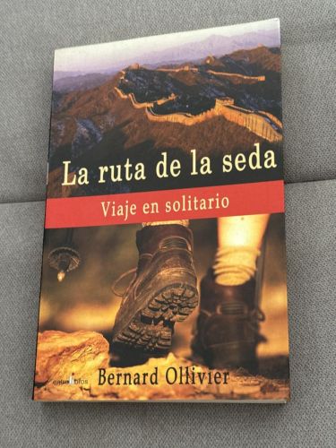 Portada del libro de La ruta de la seda a pie