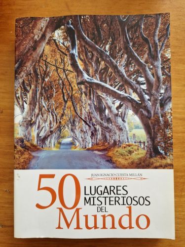 Portada del libro de 50 lugares misteriosos del mundo