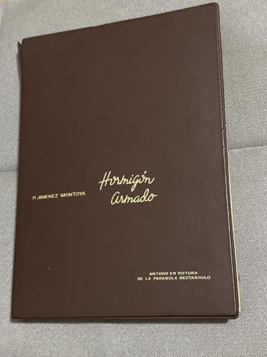 Portada del libro de Hormigón armado Tomo II