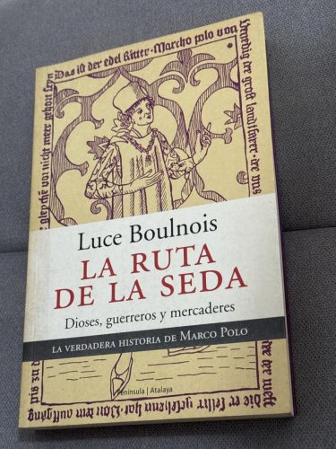 Portada del libro de La ruta de la seda