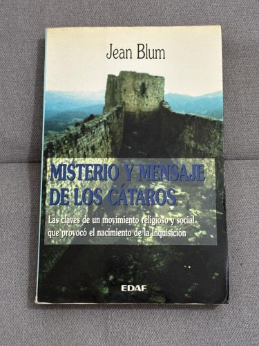 Portada del libro de Misterio y mensaje de los cátaros