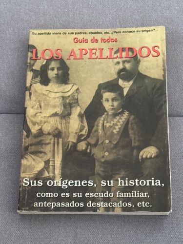 Portada del libro de Guía de todos los apellidos