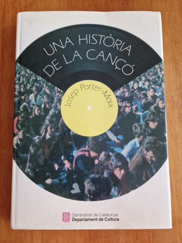 Portada del libro de Una història de la cançó