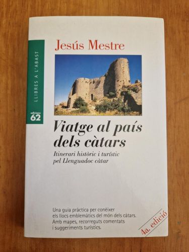 Portada del libro de Viatge al país dels càtars