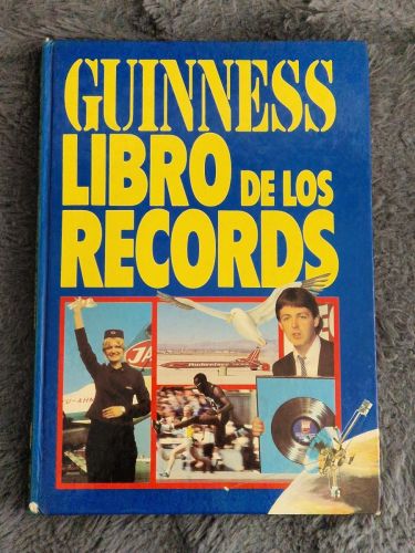 Portada del libro de Guinness. Libro de los récords