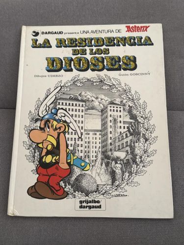 Portada del libro de La residencia de los dioses