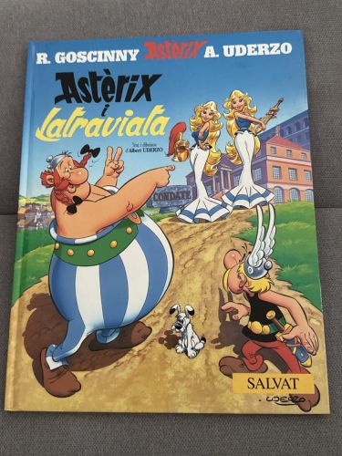 Portada del libro de Astèrix i Latraviata