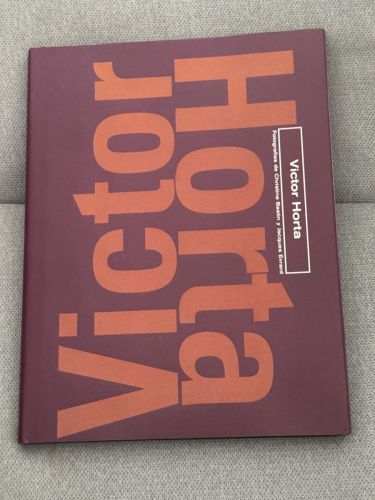 Portada del libro de Víctor Horta