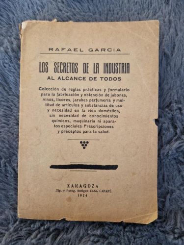 Portada del libro de Los secretos de la industria al alcance de todos