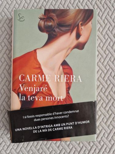 Portada del libro de Venjaré la teva mort