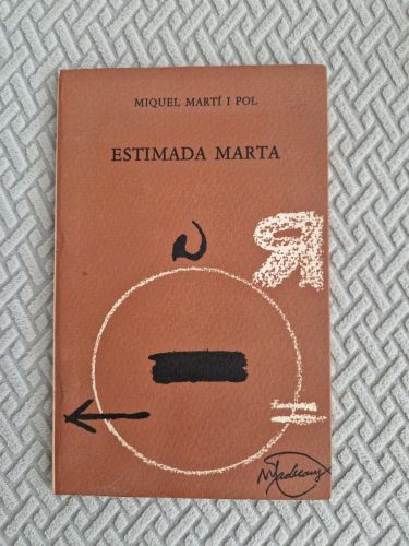 Portada del libro de Estimada Marta (Primera edició)