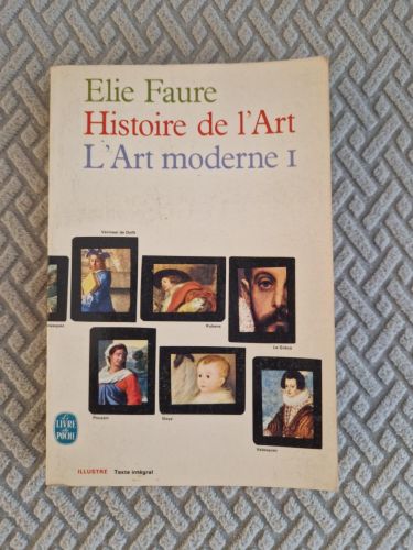 Portada del libro de Histoire de l'Art. L'Art moderne I