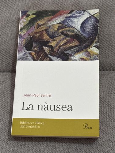 Portada del libro de La nàusea