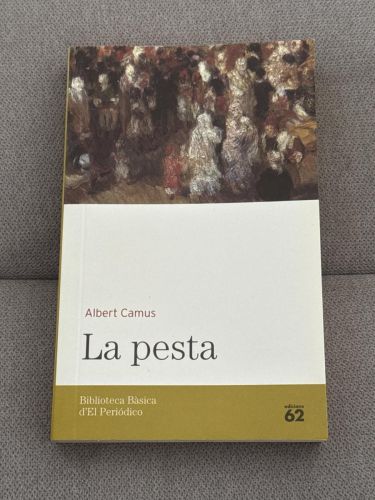 Portada del libro de La pesta