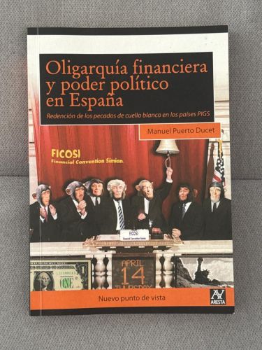 Portada del libro de Oligarquía financiera y poder político en España