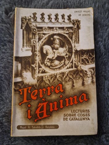 Portada del libro de Terra i ànima. Lectures sobre coses de Catalunya