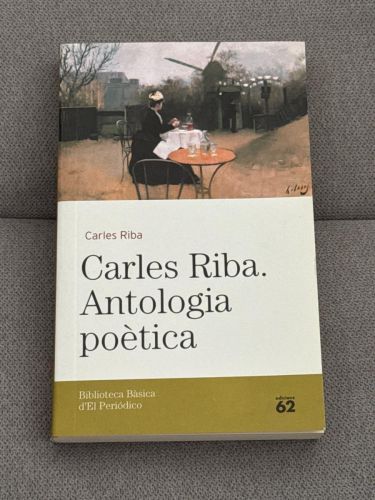 Portada del libro de Antologia poètica