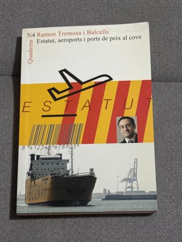 Portada del libro de Estatut, aeroports i ports de peix al cove