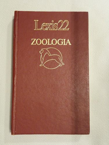 Portada del libro de Lexis 22. Zoología. Diccionario enciclopédico VOX
